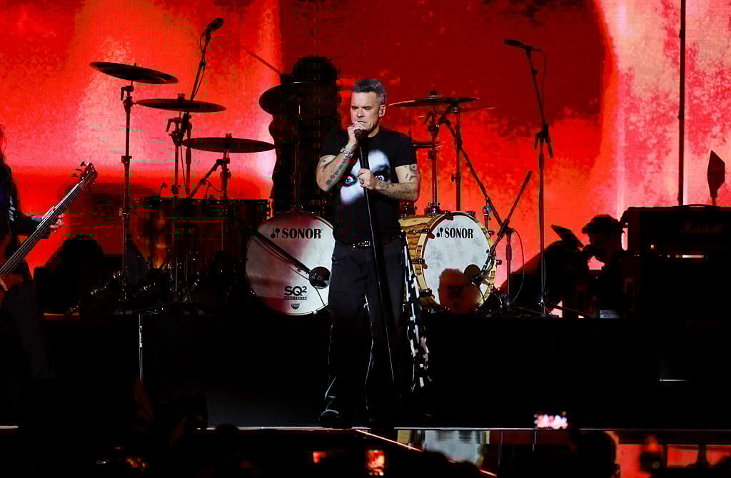 Robbie Williams at the 2026 Brit Awards