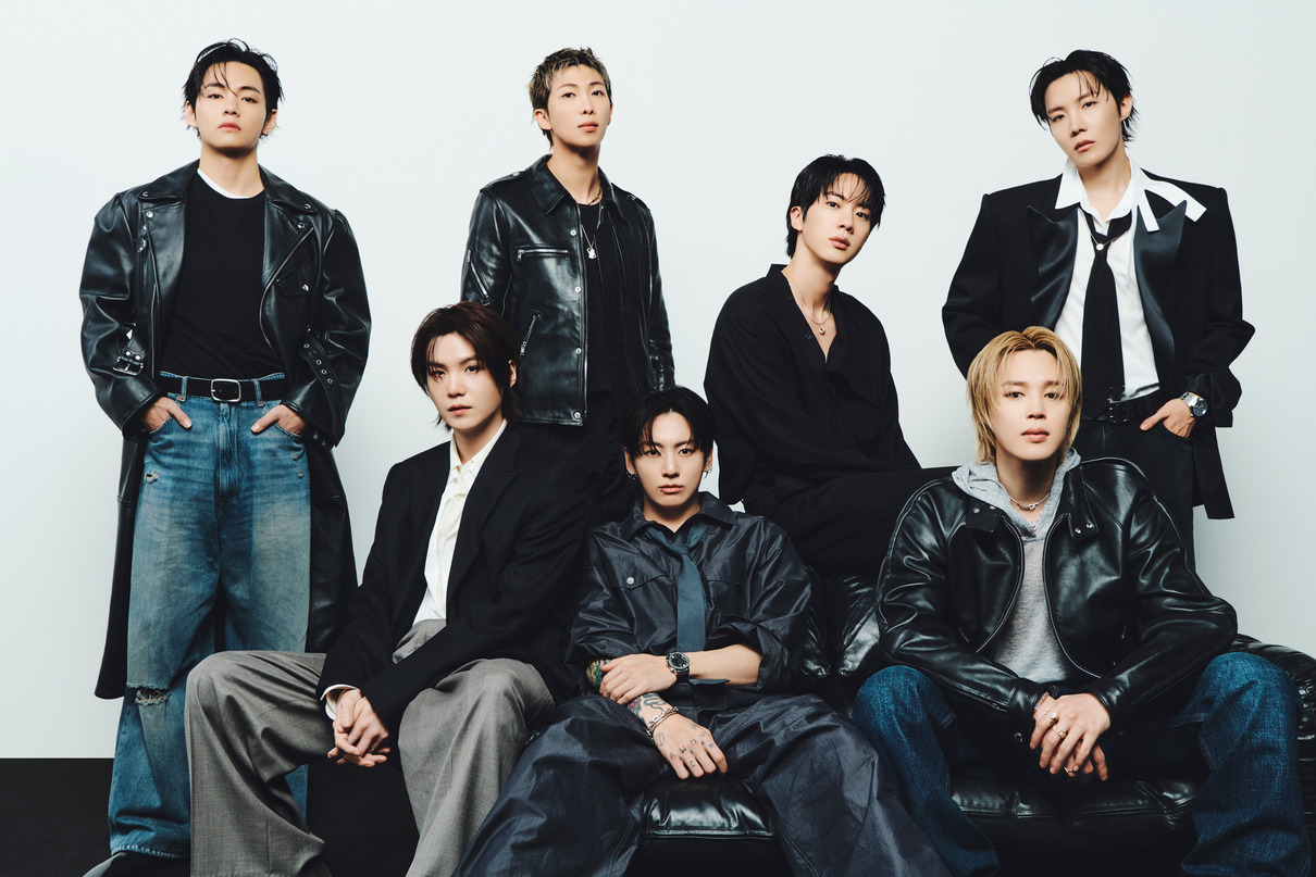 BTS Rolling Stone cover shoot