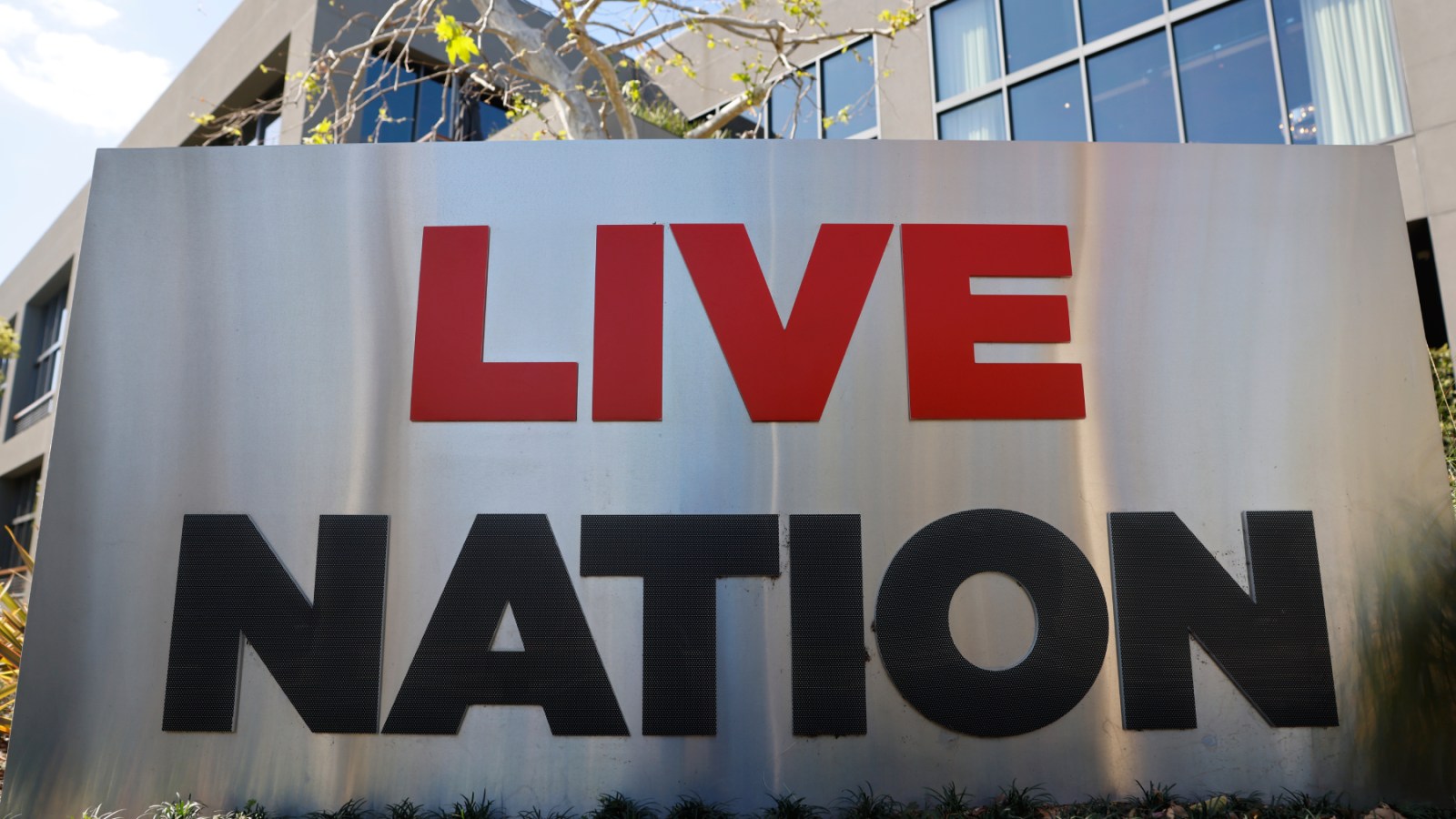 Live Nation sign