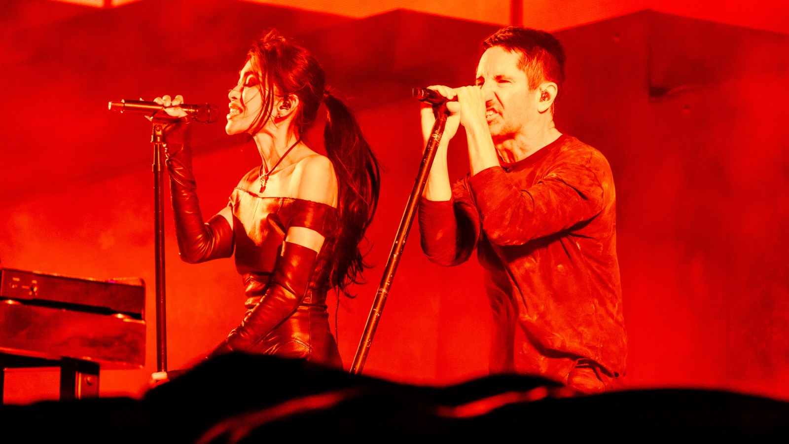 Mariqueen Maandig and Trent Reznor