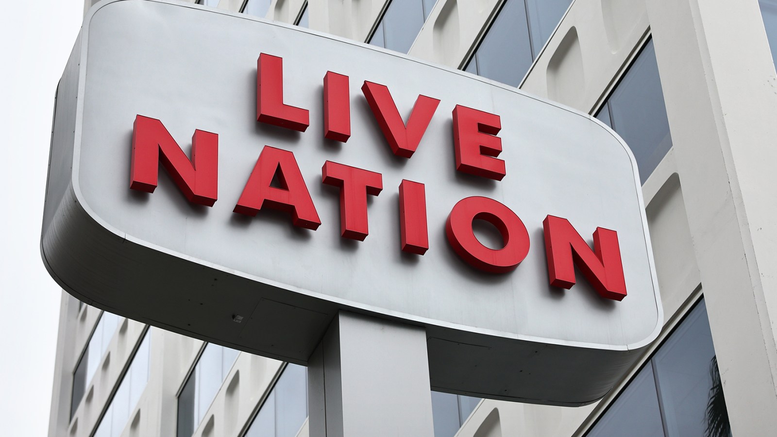 Live Nation sign