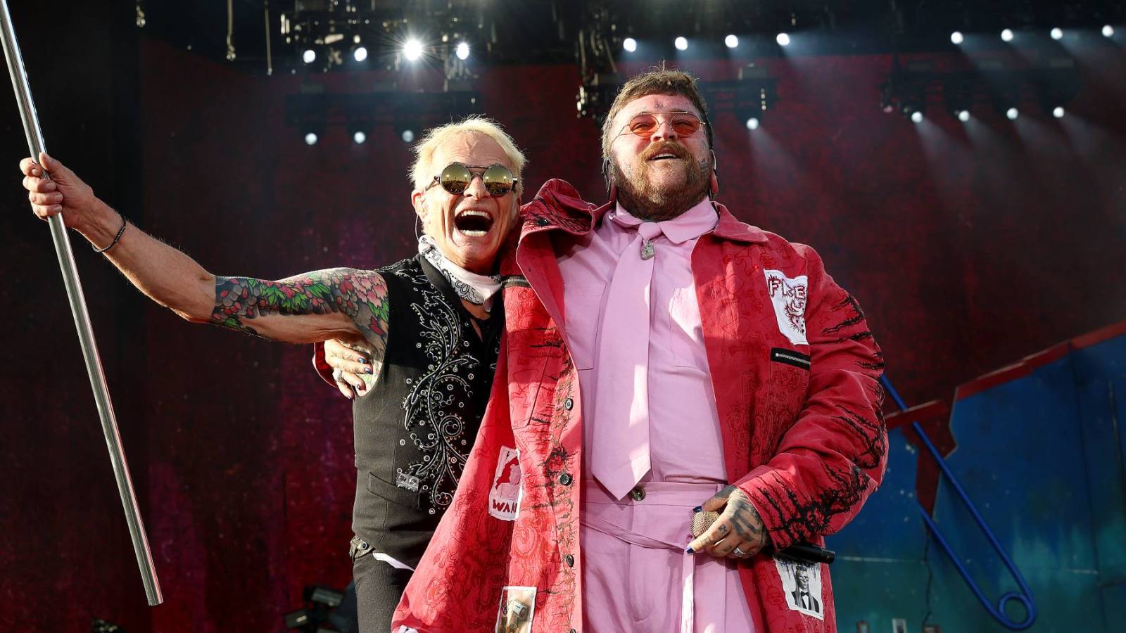 David Lee Roth and Teddy Swims