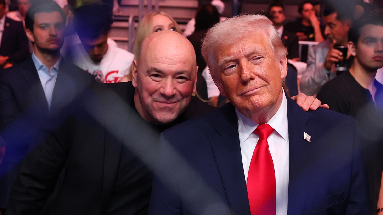 Dana White and Donald Trump
