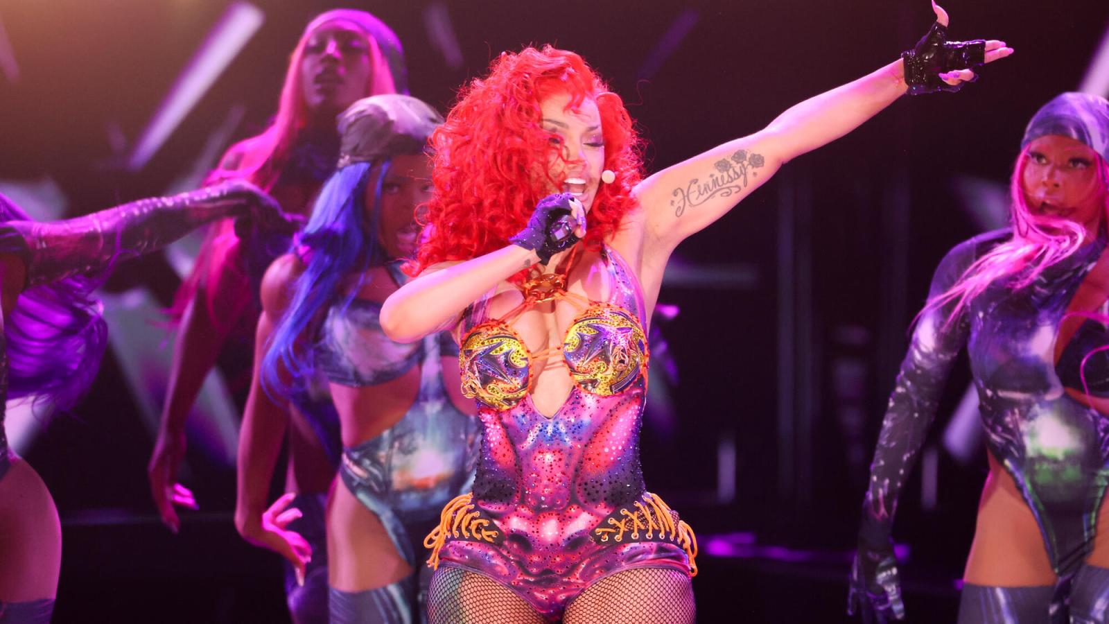 Cardi B performs onstage at the BET Awards 2026 held at Peacock Theater on June 28, 2026 in Los Angeles, California.