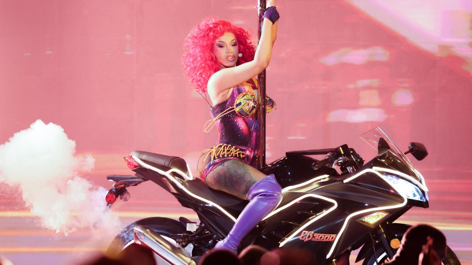 Cardi B performs onstage at the BET Awards 2026 held at Peacock Theater on June 28, 2026 in Los Angeles, California.