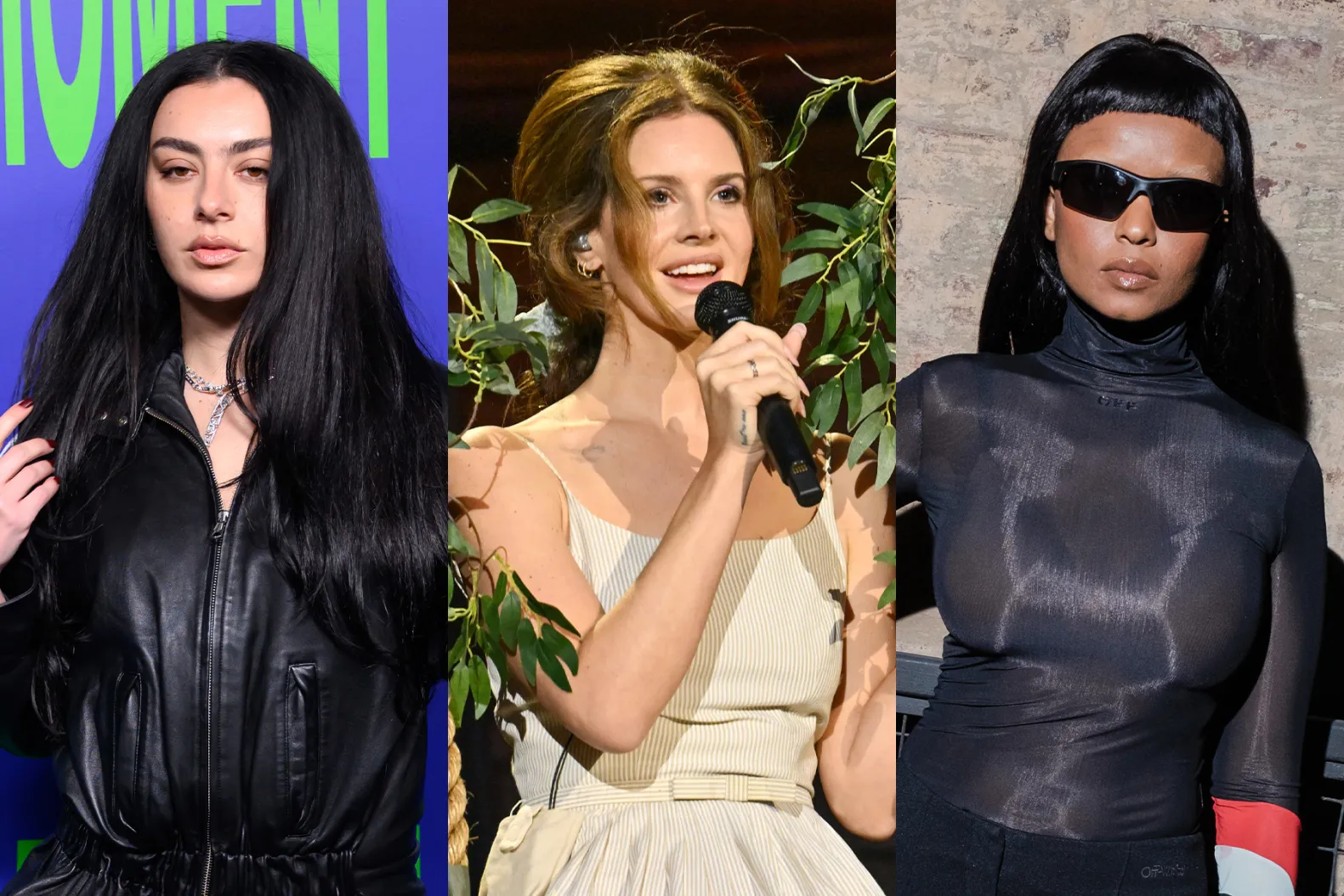 Charli XCX, Lana Del Rey and Kelela