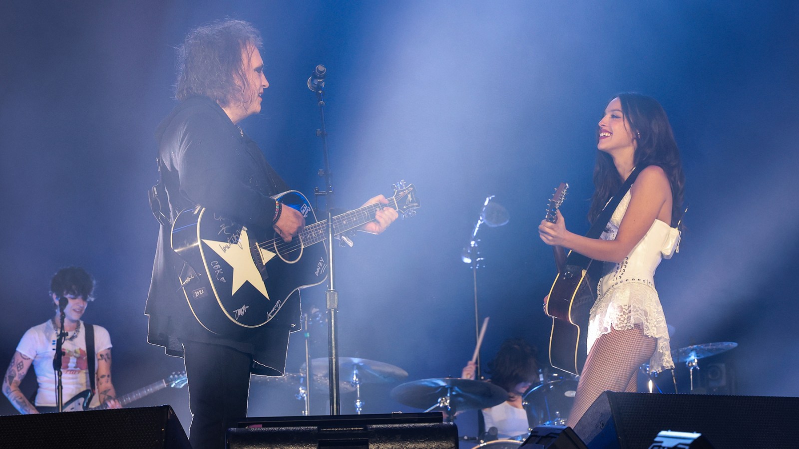 Robert Smith and Olivia Rodrigo