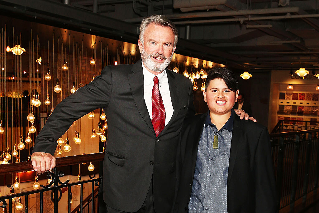 Sam Neill and Julian Dennison