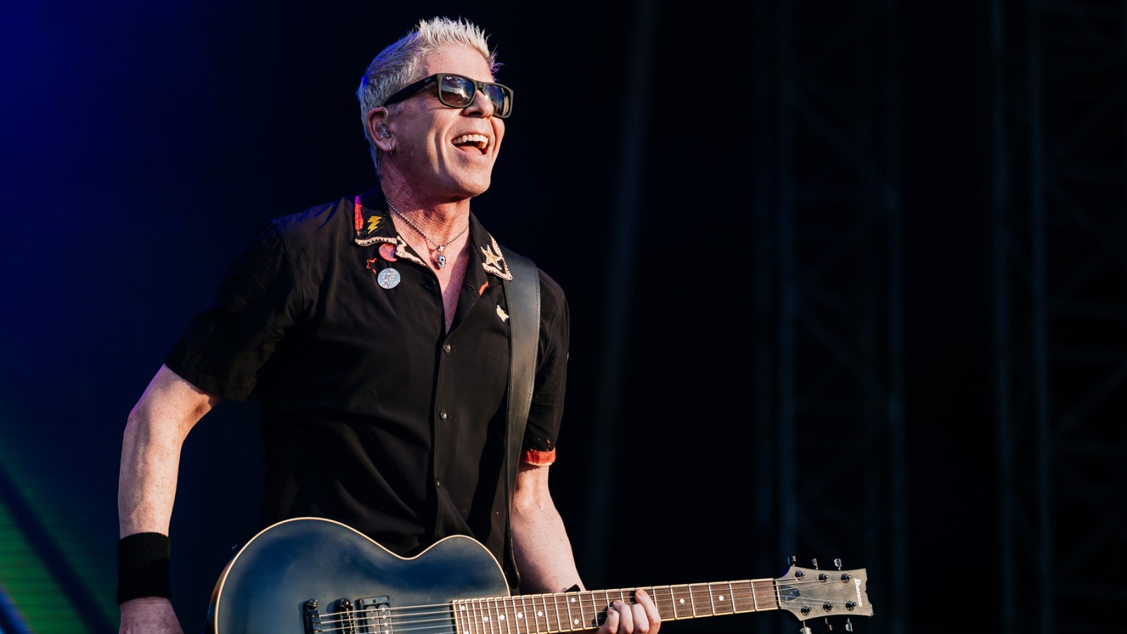 Dexter Holland of The Offspring performs onstage during Southside Festival at Take-off Gewerbepark on June 20, 2026 in Neuhausen, Germany.