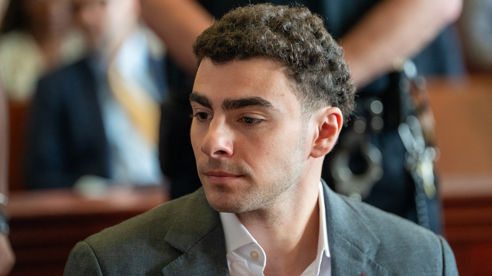 Luigi Mangione in court