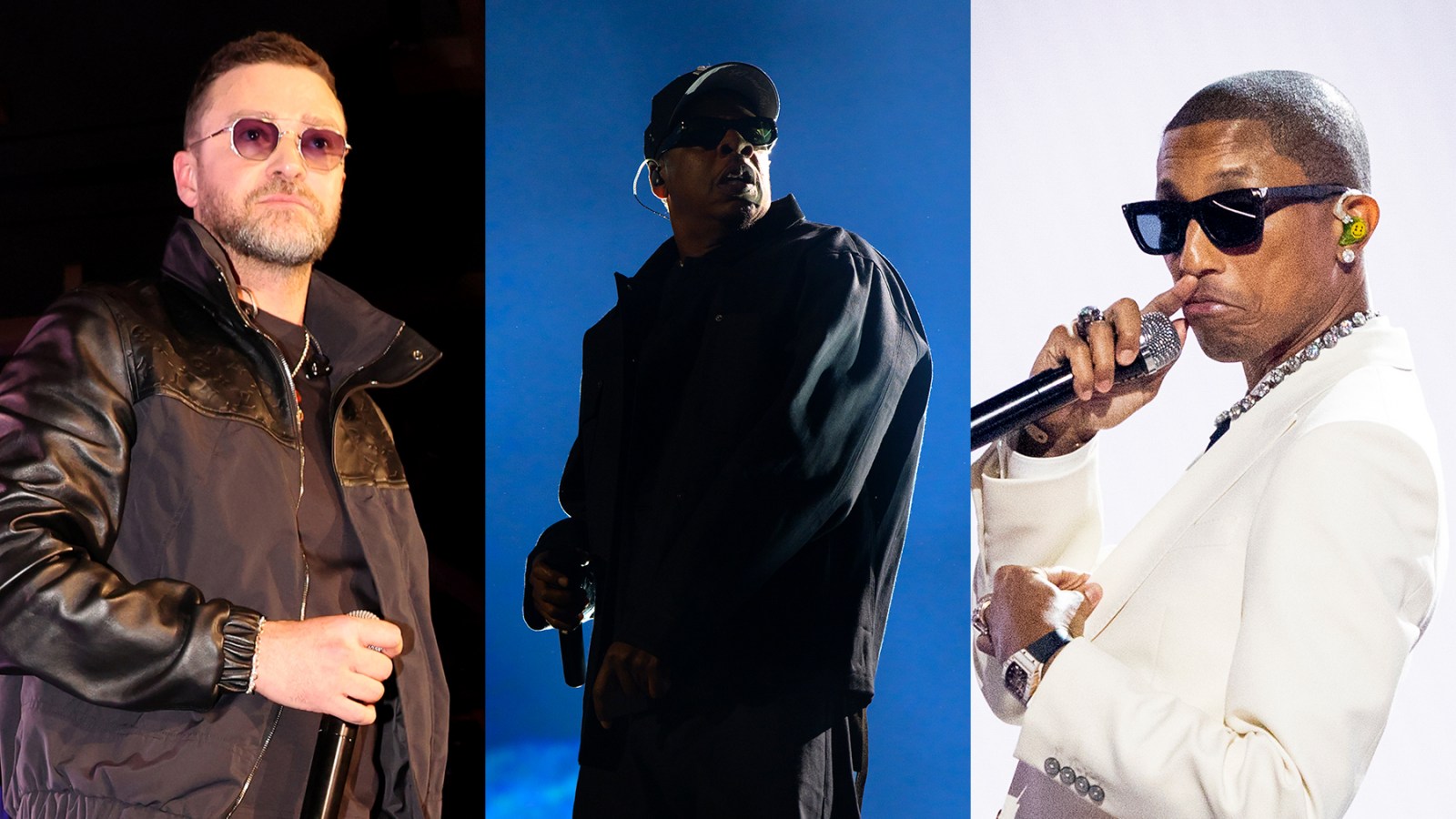 JT Jay-Z Pharrell