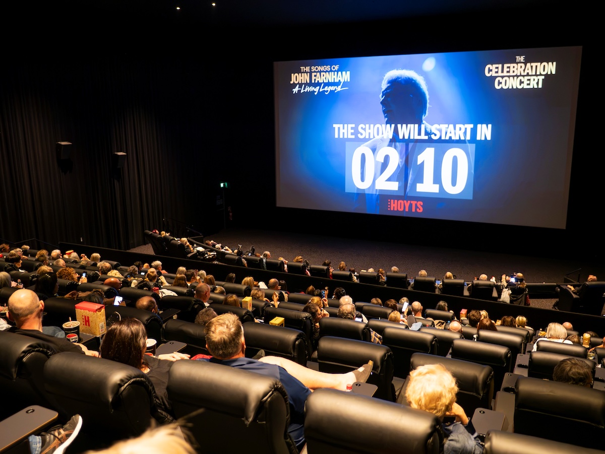 John Farnham cinemas