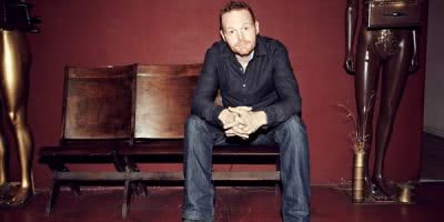 Bill burr on a couch
