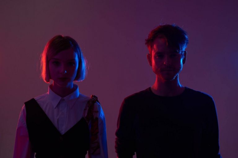 sydney duo Chymes Press Shot 2017 purple background
