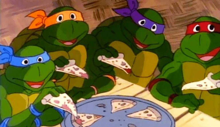 teenage mutant ninja turtles pizza