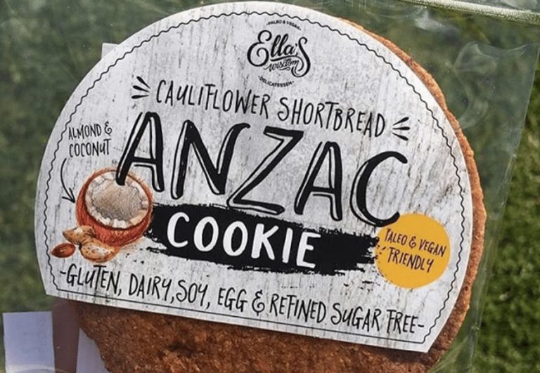 Vegan ANZAC cookie