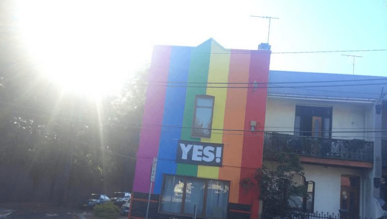 Vote Yes house