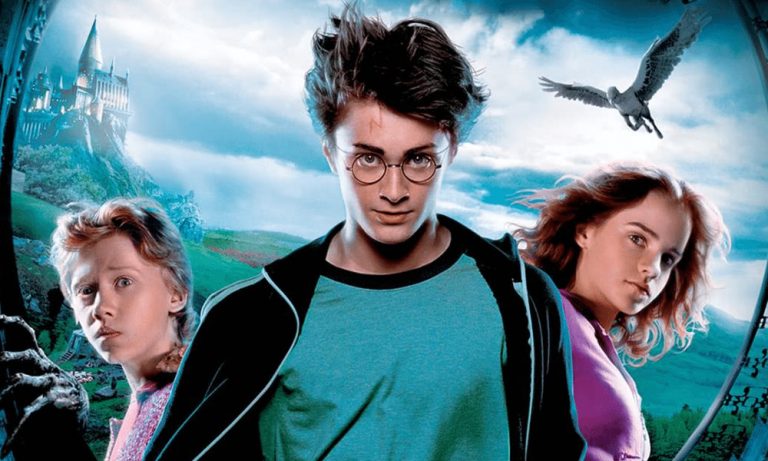 Harry Potter, Hermione and Ron in Prisoner of Azkaban