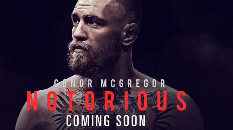 Poster for Conor McGregor’s 'Notorious' film