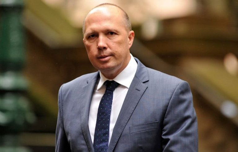 Minister for Immigration Peter Dutton