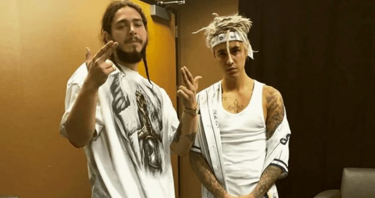 Justin Bieber and Post Malone