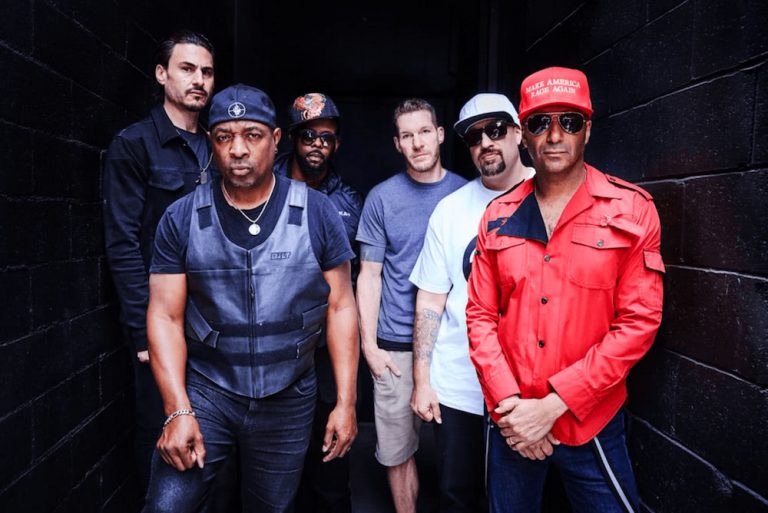 The members of Prophets Of Rage