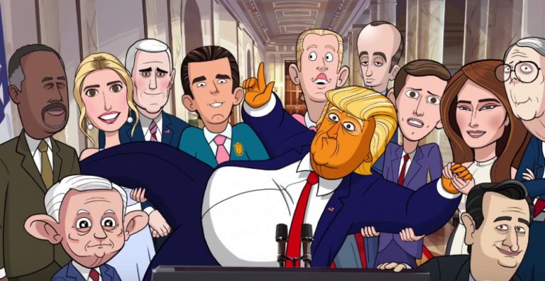 Trump cartoon