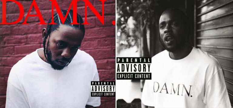 Kendrick Lamar's 'DAMN.', the original and collector's edition.