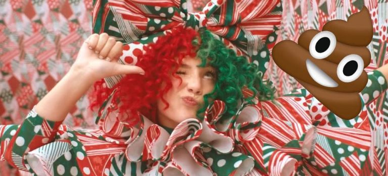 Ole mate Sia has turned in a rather horrendous Christmas record