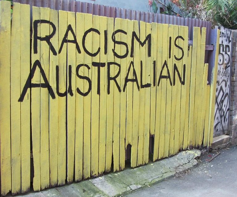 Nationalism is used to disguise the true horror of Invasion Day