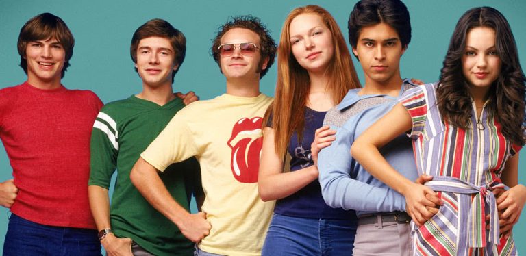 Image of the cast of 'That '70s Show'