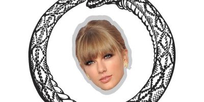 Taylor Swift is a snake eating its own tail