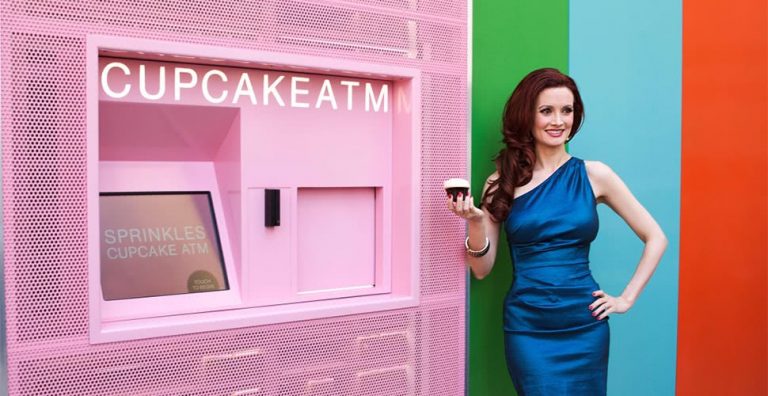 The famous Sprinkles Cupcake ATM
