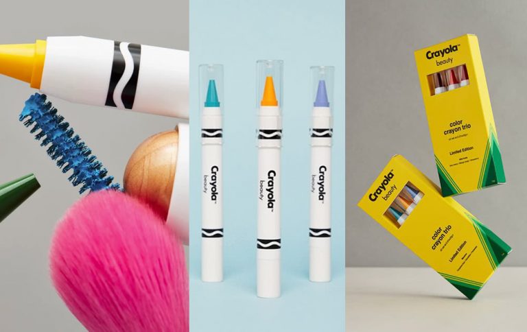 Crayola x ASOS beauty products