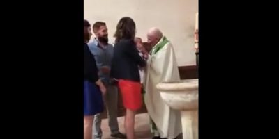 priest slap