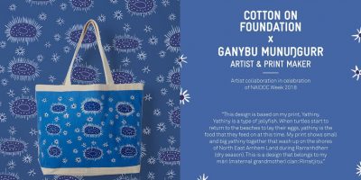 Cotton On Foundation release NAIDOC week collaboration with indigenous artist