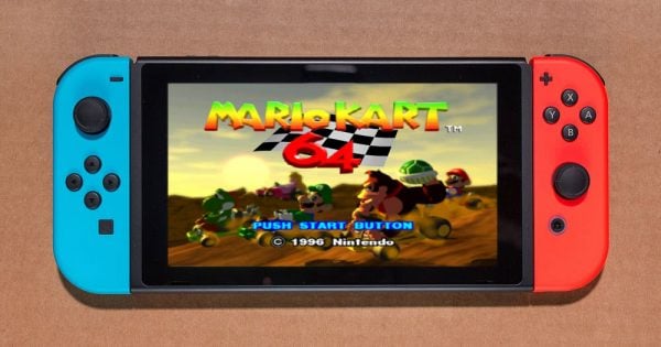 Mario kart 64 clearance switch