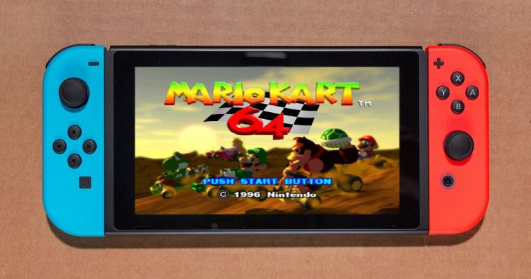Mario Kart 64 on Nintendo Switch