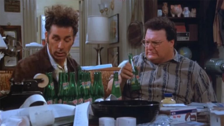 A clip from the 1996 Seinfeld episode, 'The Bottle Deposit'