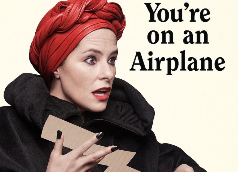 Parker Posey You're on an airplane