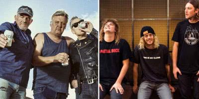 Cosmic Psychos and Skegss, the headliners for Sydney's Misfit Mad Minds Fest