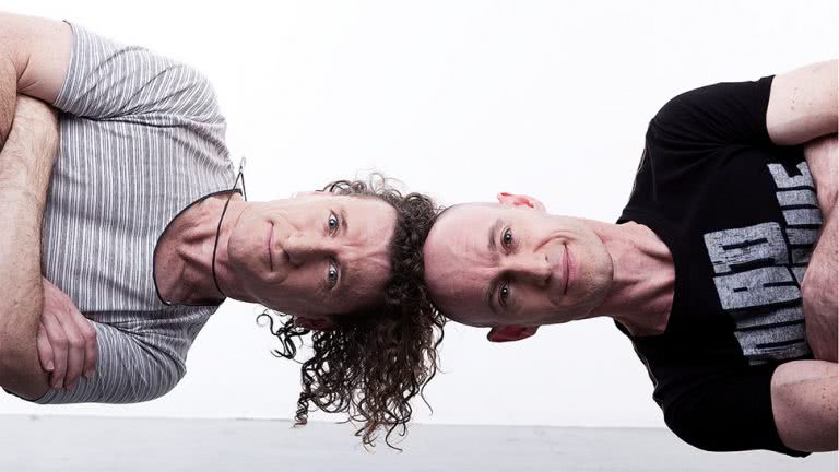 The Umbilical Brothers, who will be performing at Twilight At Taronga's Comedy Under The Stars gala