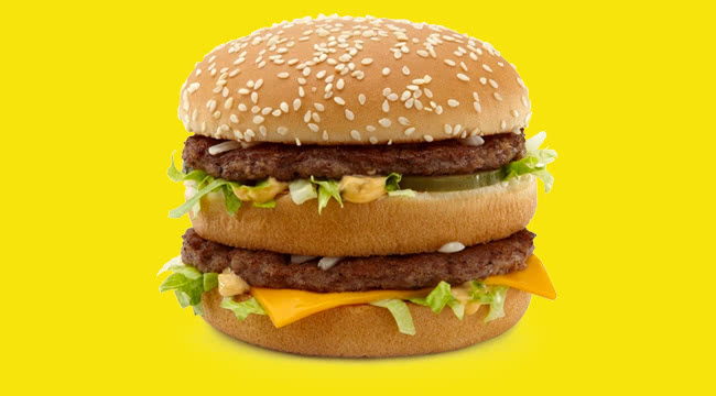 Image of a McDonald's Big Mac