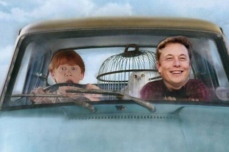 Elon Musk Flying Car