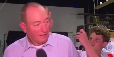 Will Connolly (aka Egg Boy) attacking Fraser Anning with an egg