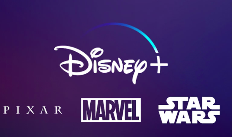 Logo for the Disney streaming service, Disney+
