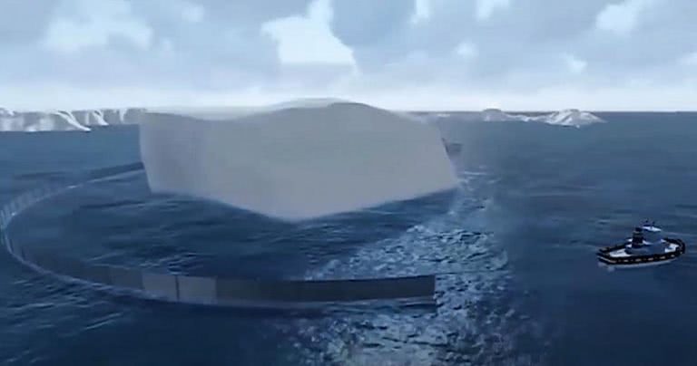 Antarctican iceberg