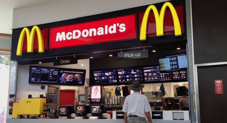 Australian retail - McDonalds