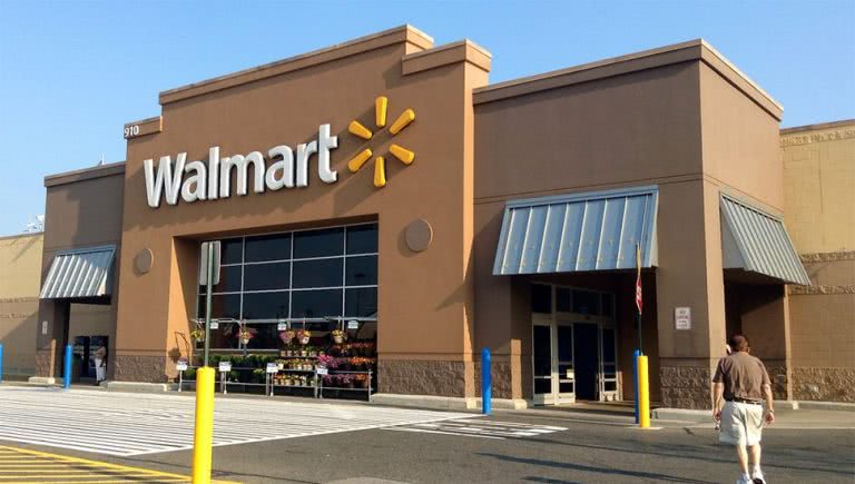 Image of a Walmart retail outlet in the America