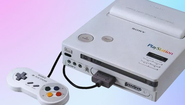 Rare hybrid of Nintendo and PlayStation together in a console
